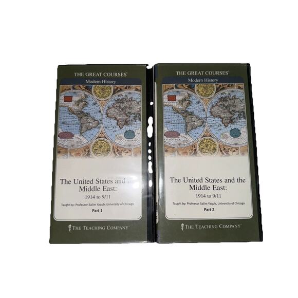 GREAT COURSES DVD The United States and the Middle East 1914 - 9/11 Part 1 & 2 - Picture 1 of 6